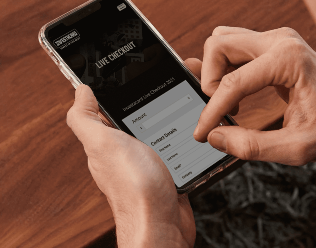 live checkout